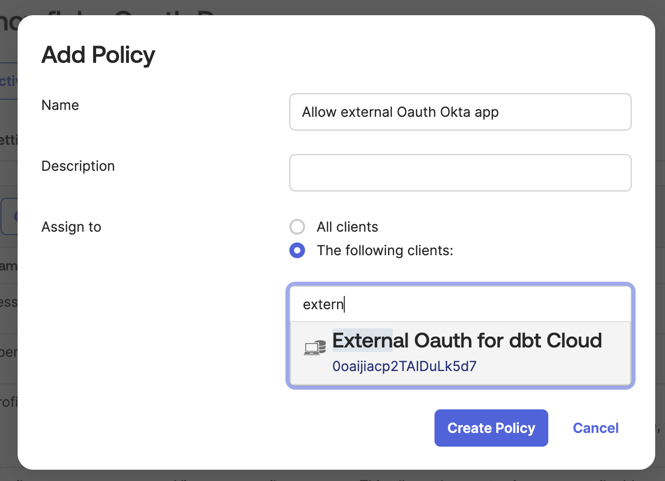 Assignment field autofilling the value